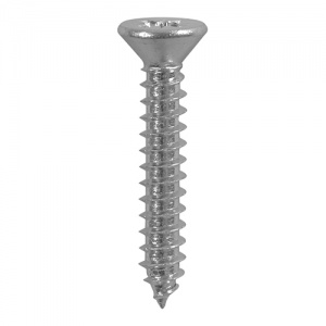 2.9 x 19 S/Tapping Screw PZ1 CSK A2 SS 200 PCS