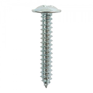 8 x 1/2 S/Tapping Screw PZ2 FLG - BZP 16 PCS