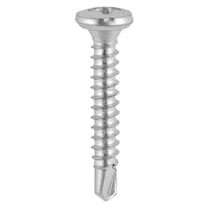 3.9 x 19 S/Drill PVC Friction Screw S/S 1000 PCS