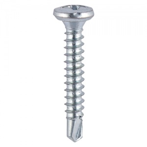 3.9 x 19 S/Drill PVC Friction Screw BZP 1000 PCS