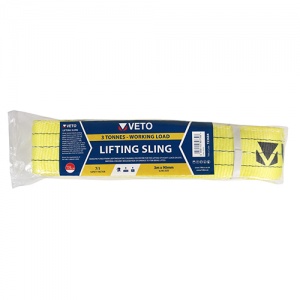 3m x 90mm Lifting Sling 3000kg / 3Tonnes 1 EA