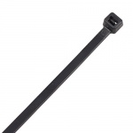 7.6 x 370 Cable Tie Black 100 PCS