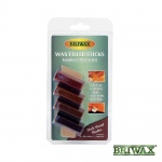 4 x 6.5g Briwax Wax Filler Sticks Dark 1 EA