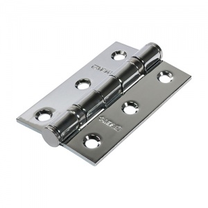 76 x 51 Steel BB Hinge Pol. Chrome 2 PCS