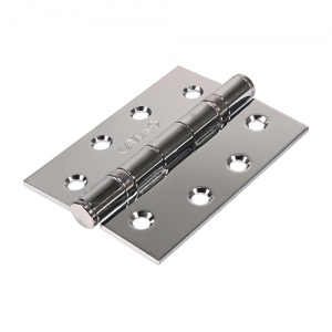 102 x 76 Steel BB Hinge Pol. Chrome 2 PCS