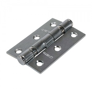 76 x 51 Steel BB Hinge Sat. Chrome 2 PCS