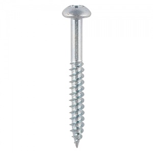 8 x 2 Twin Woodscrew PZ2 RND Zinc 200 PCS