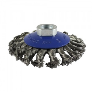 100mm Grinder Twist SS Bevel Brush 1 EA