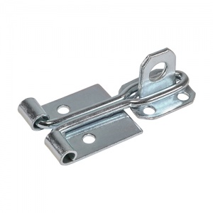 4'' Wire Pattern Hasp-Staple Zinc 1 EA